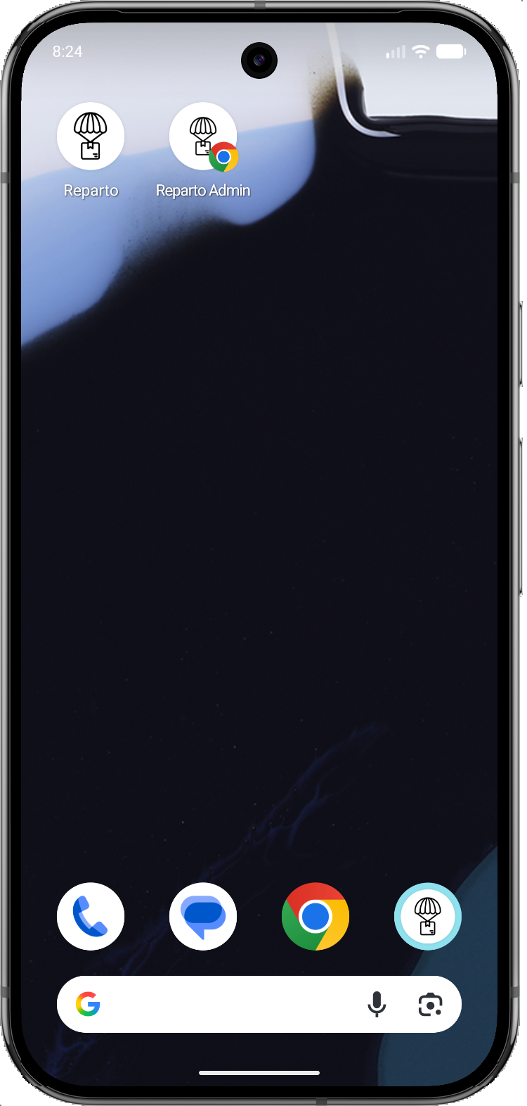 Paso 6 para instalar Reparto en Android