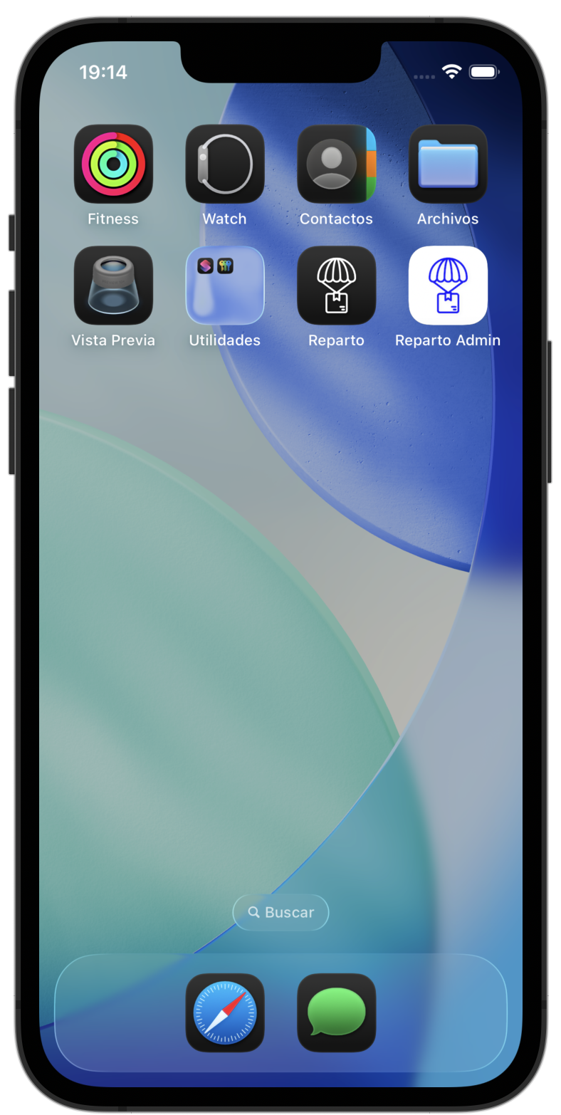 Paso 5 para instalar Reparto en iPhone